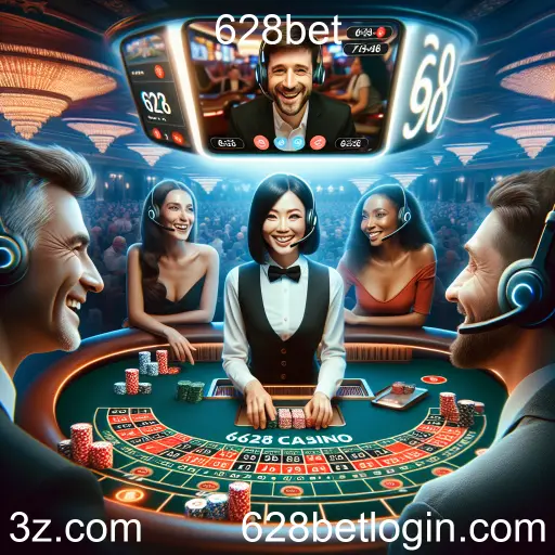 Experiência Autêntica com Cassinos Ao Vivo na 628bet